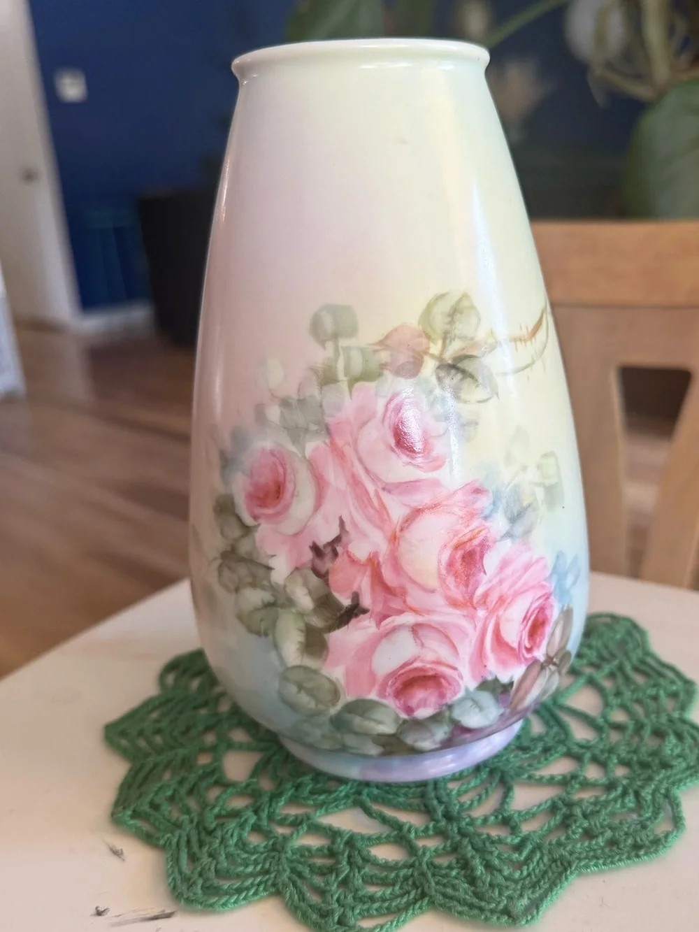 Royal Bayreuth Hand Painted Vase